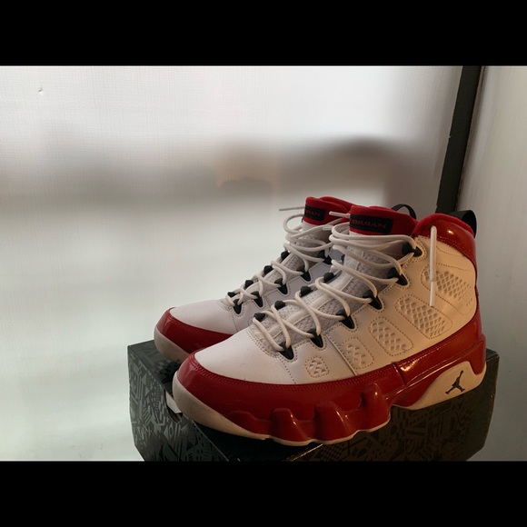 jordan 9s red
